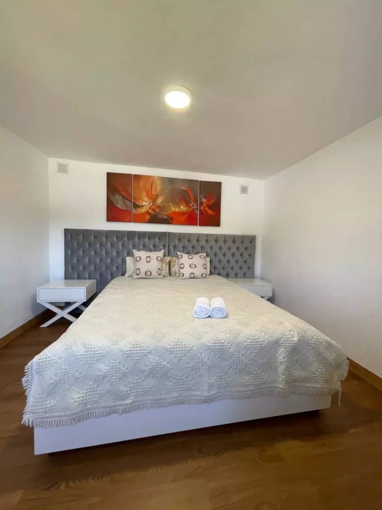 Quarto da Quinta Cerqueira com cama de casal